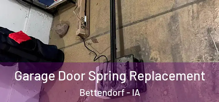  Garage Door Spring Replacement Bettendorf - IA
